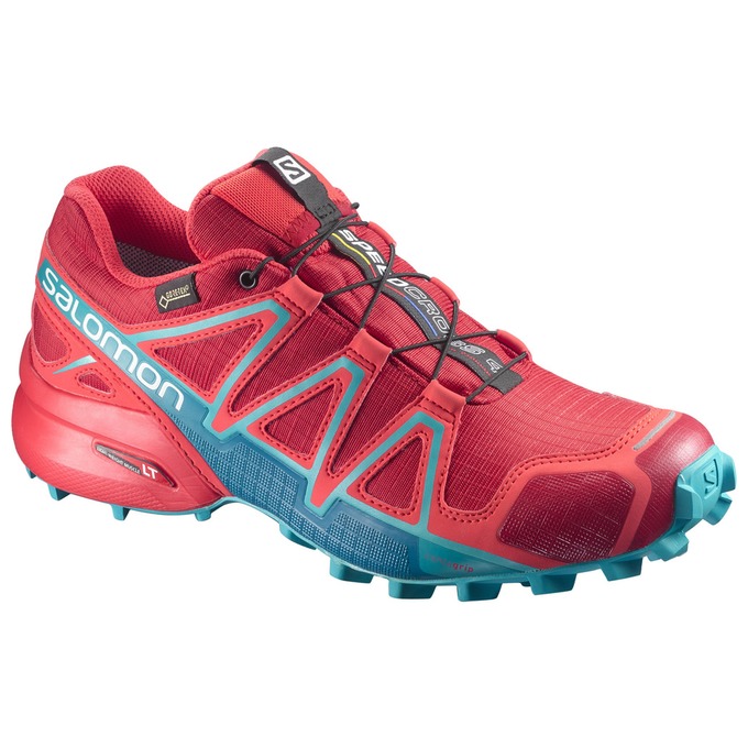 SALOMON SPEEDCROSS 4 GTX® W Philippines - Women's Trail Running Shoes - Red | 940685-FBM